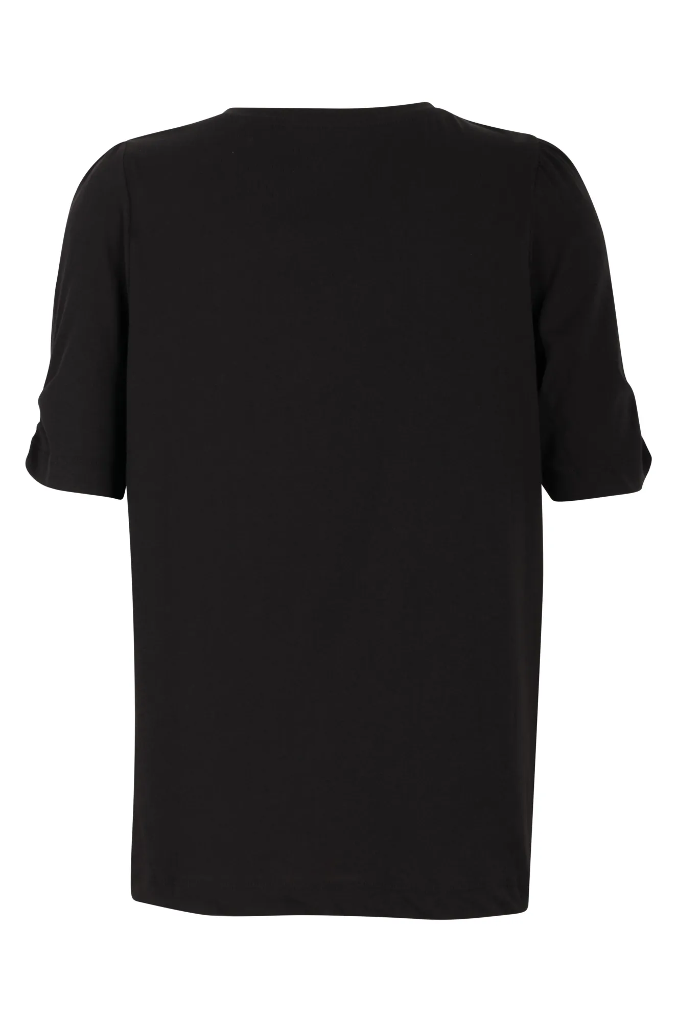 100% Cotton V neck T-Shirt | Black | 6002YY