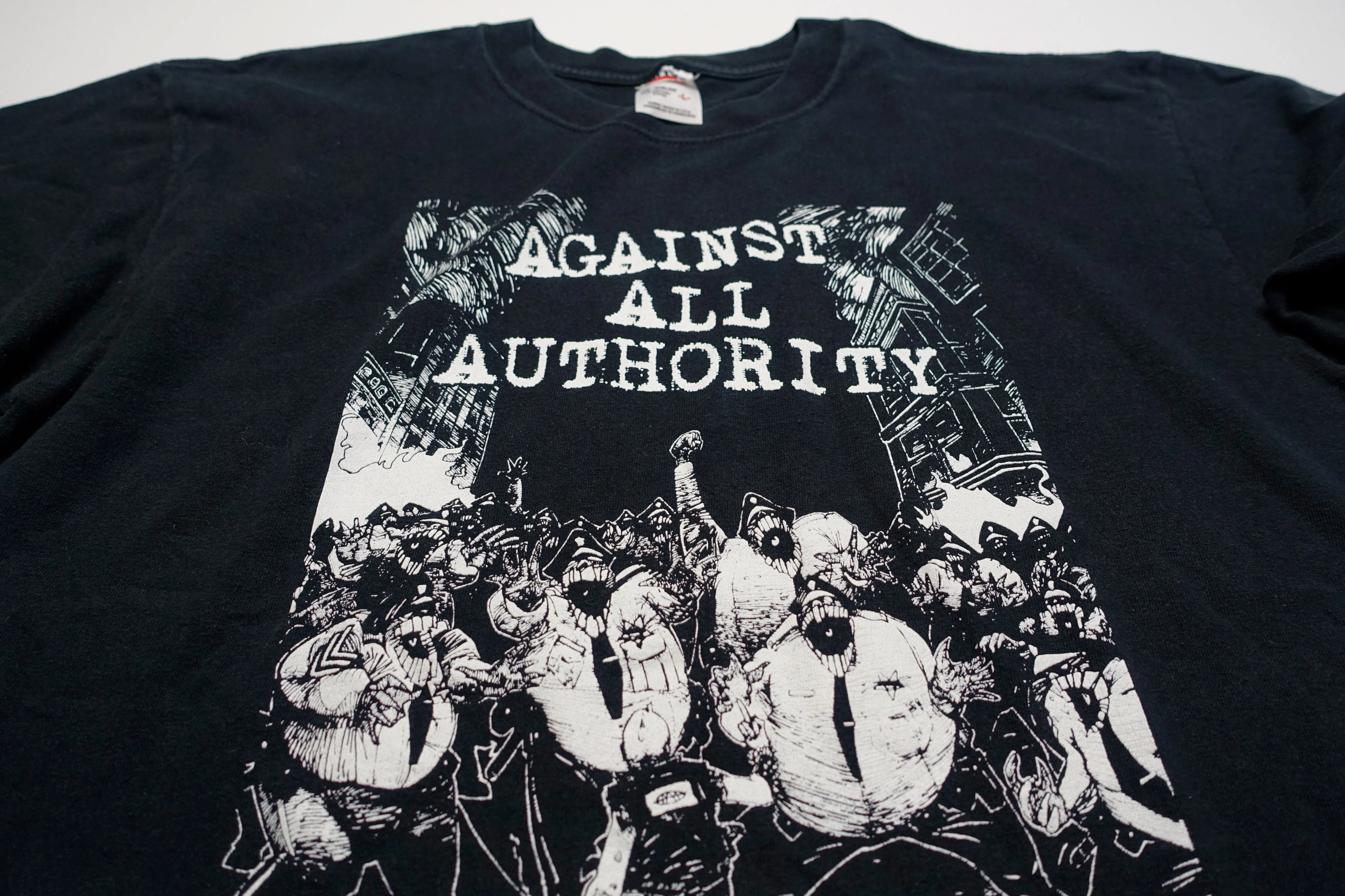 Against All Authority ‎– We All Fall Down 1998 Tour Shirt Size Large