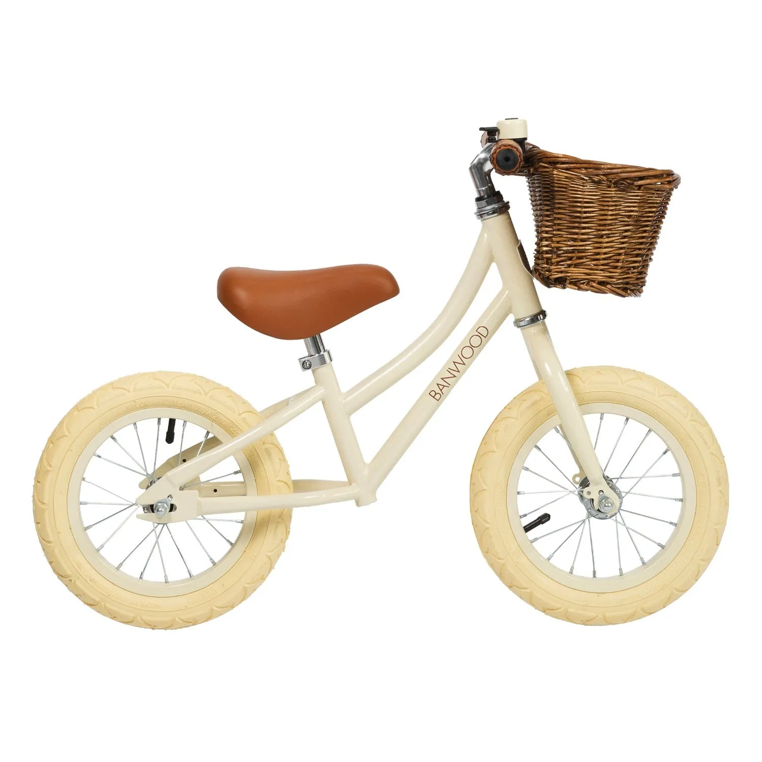 Banwood First Go Balance Bike - Cream **Pick Up Instore Only**