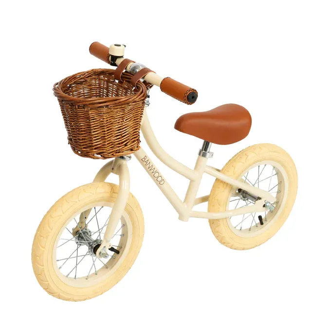 Banwood First Go Balance Bike - Cream **Pick Up Instore Only**