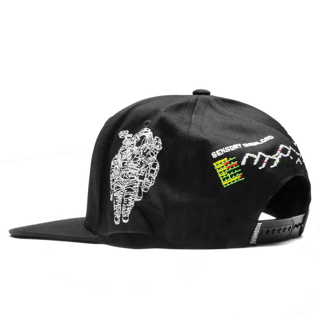 BB Overload Snapback Hat - Black