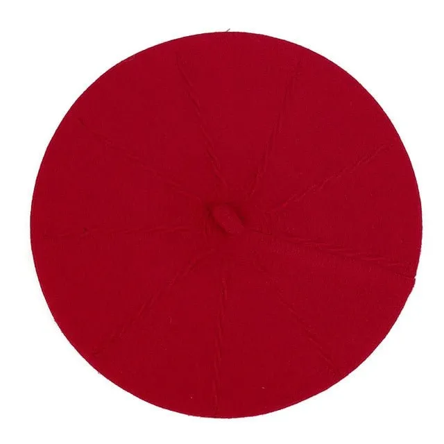 Beret Queen Wisconsin (Red)