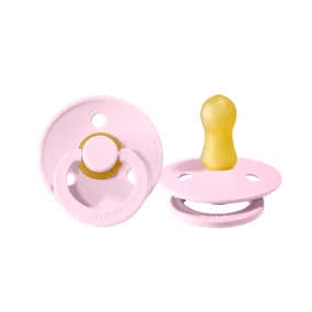 Bibs Colour Dummies - Baby Pink - (2 pack)