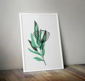 Botanical Art Prints Living Room Home Décor