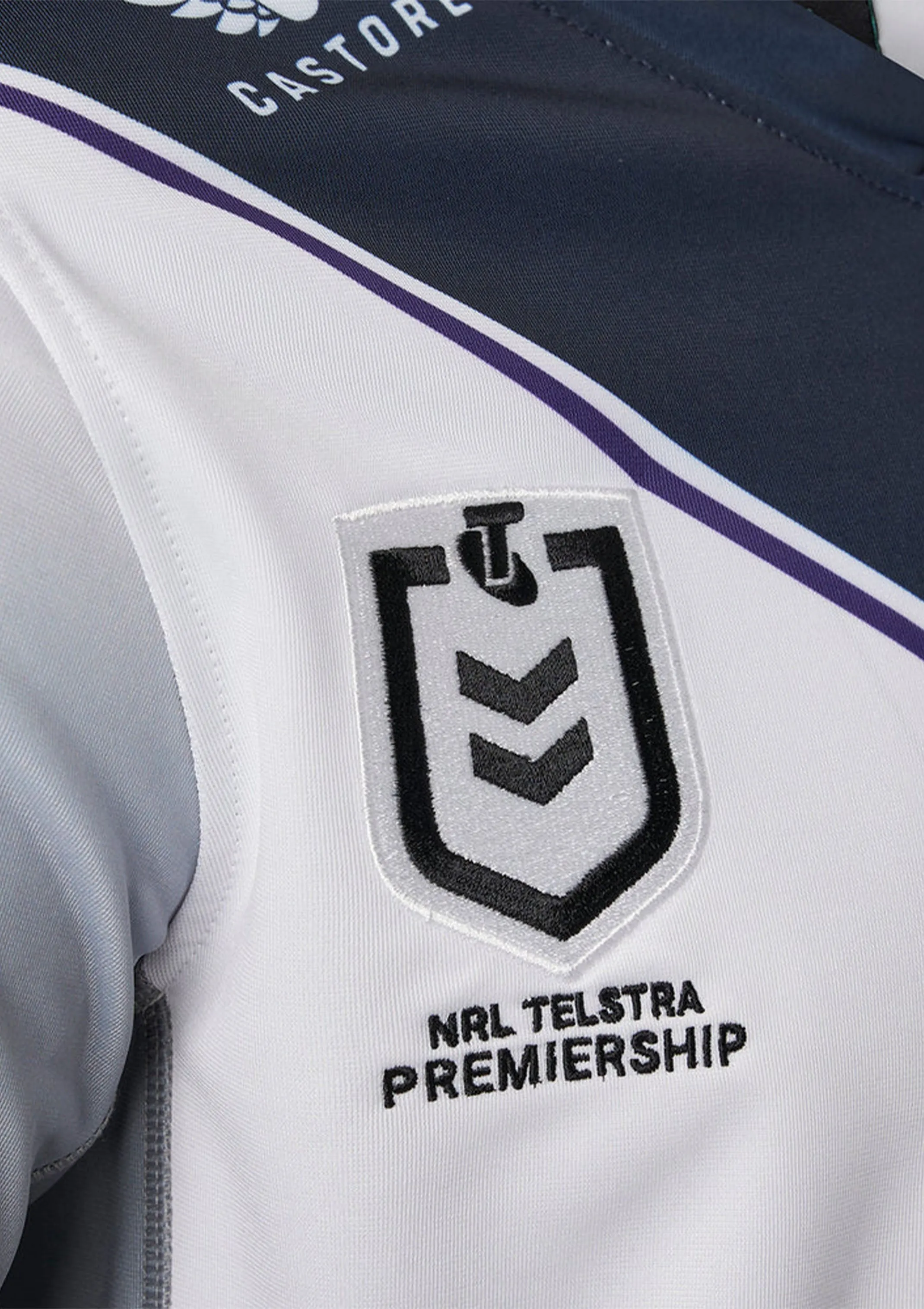 Castore Mens Melbourne Storm Replica Away Jersey Grey <br> JCMSAJMR