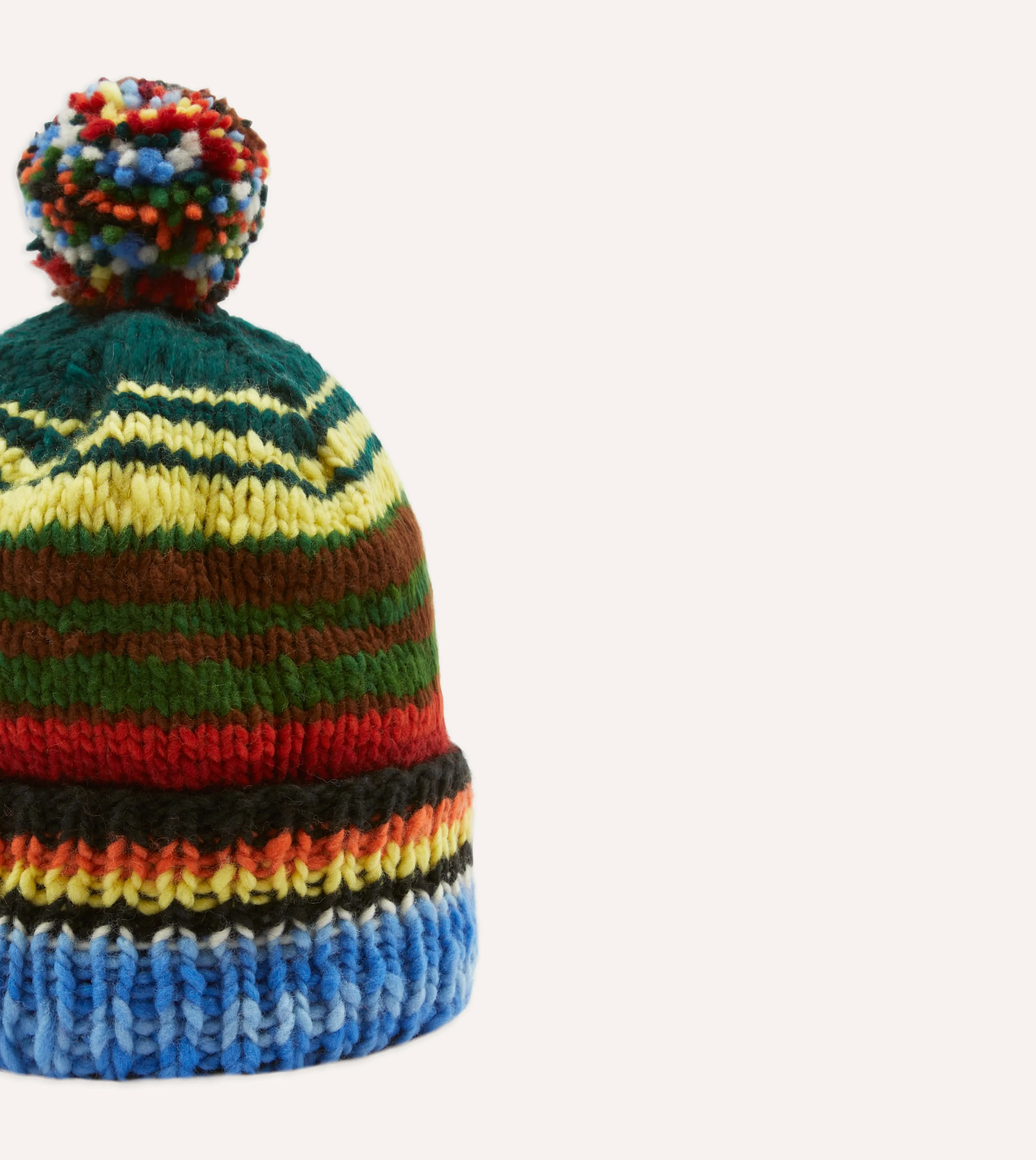 Chamula for Drake's Multi Serape Knit Cap