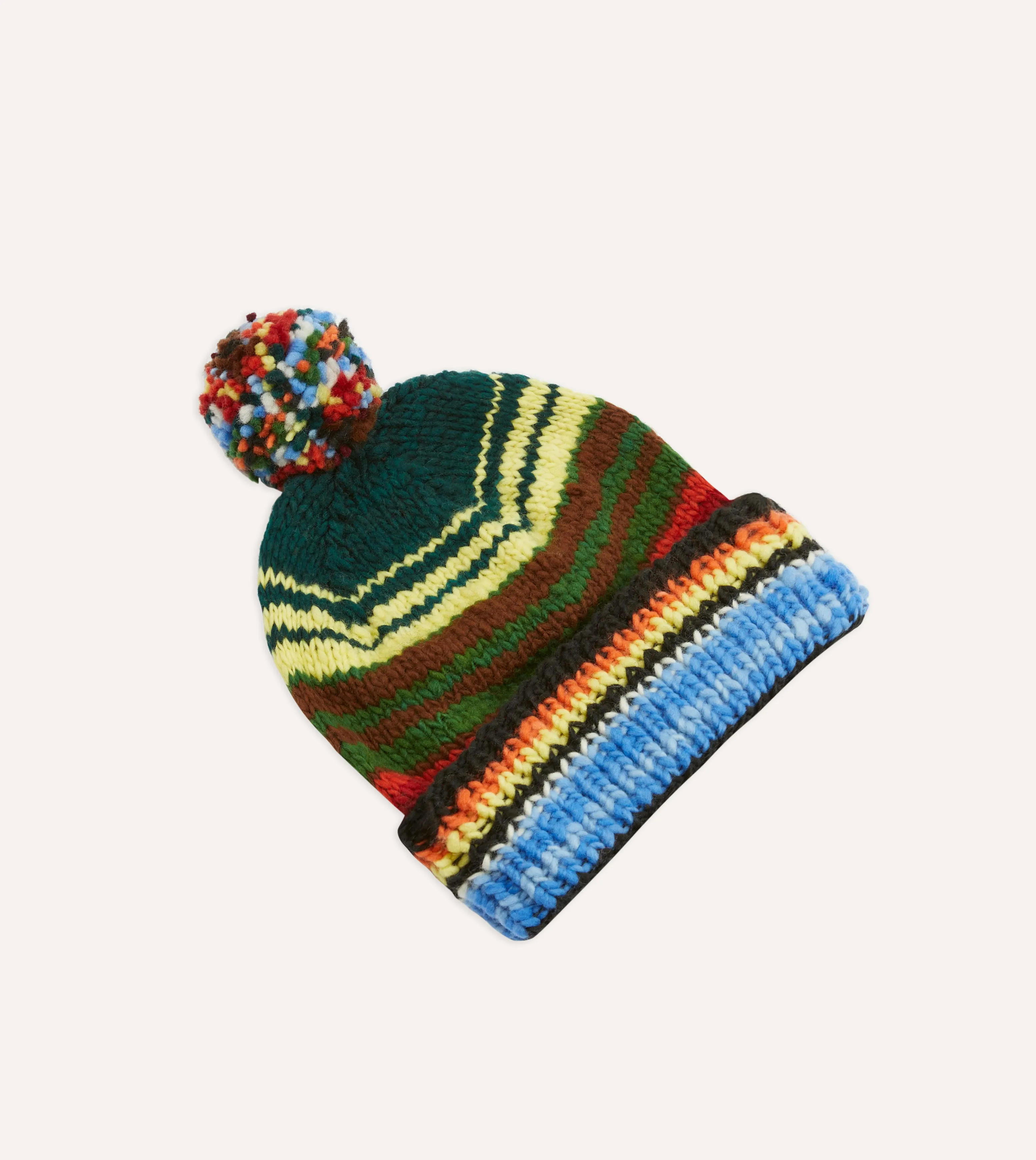 Chamula for Drake's Multi Serape Knit Cap