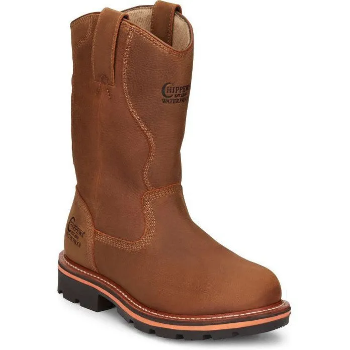 Chippewa Men's Thunderstruck 11 WP Slip Resist Work Boot -Tan- TH1040