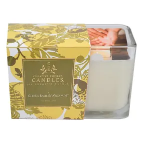 Citrus Basil & Wild Mint Soy Lotion Candle