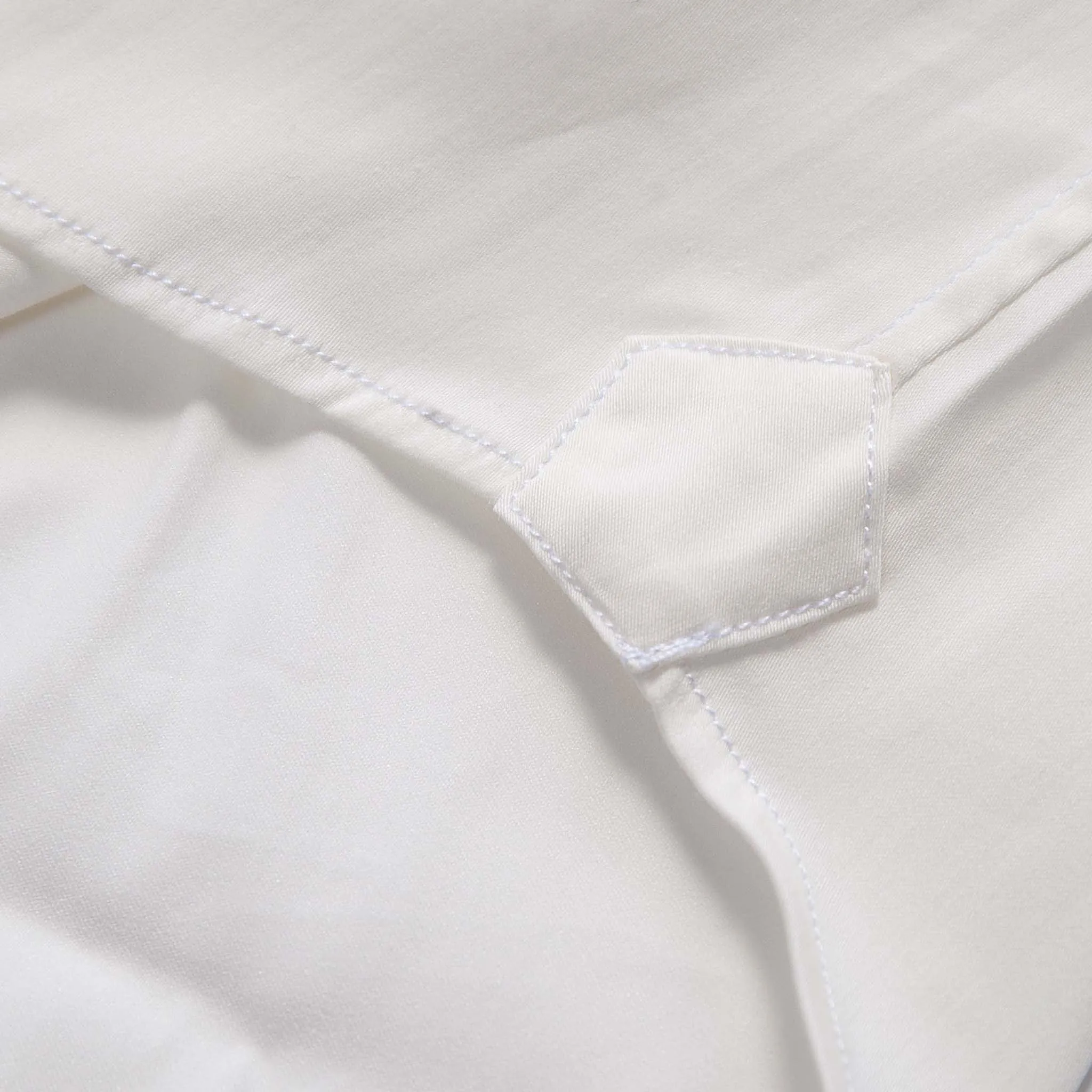 Conrad shirt satin stretch (natural white)