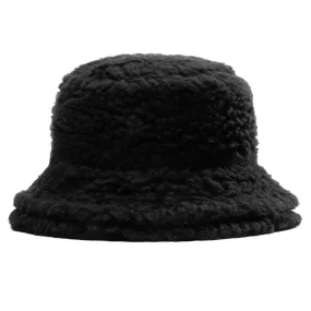 Double Brim Hat - Black