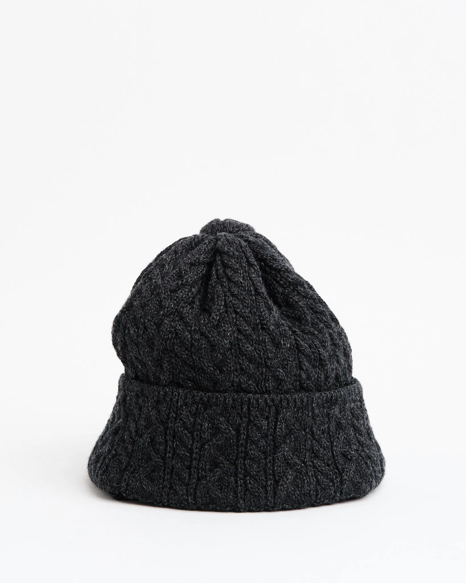 Elias Knit Flightcap Charcoal