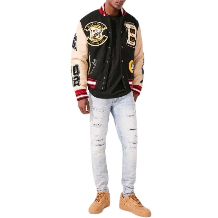 Jordan Craig Track & Field Varsity Jacket (Bentley) 91607