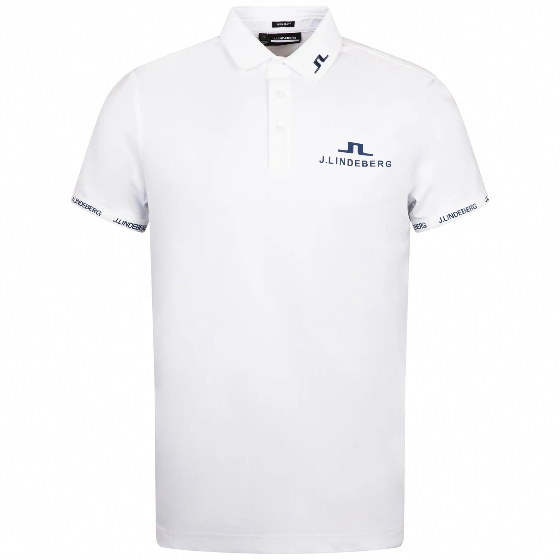 KV Regular Fit TX Jersey Tour Polo White - SS24