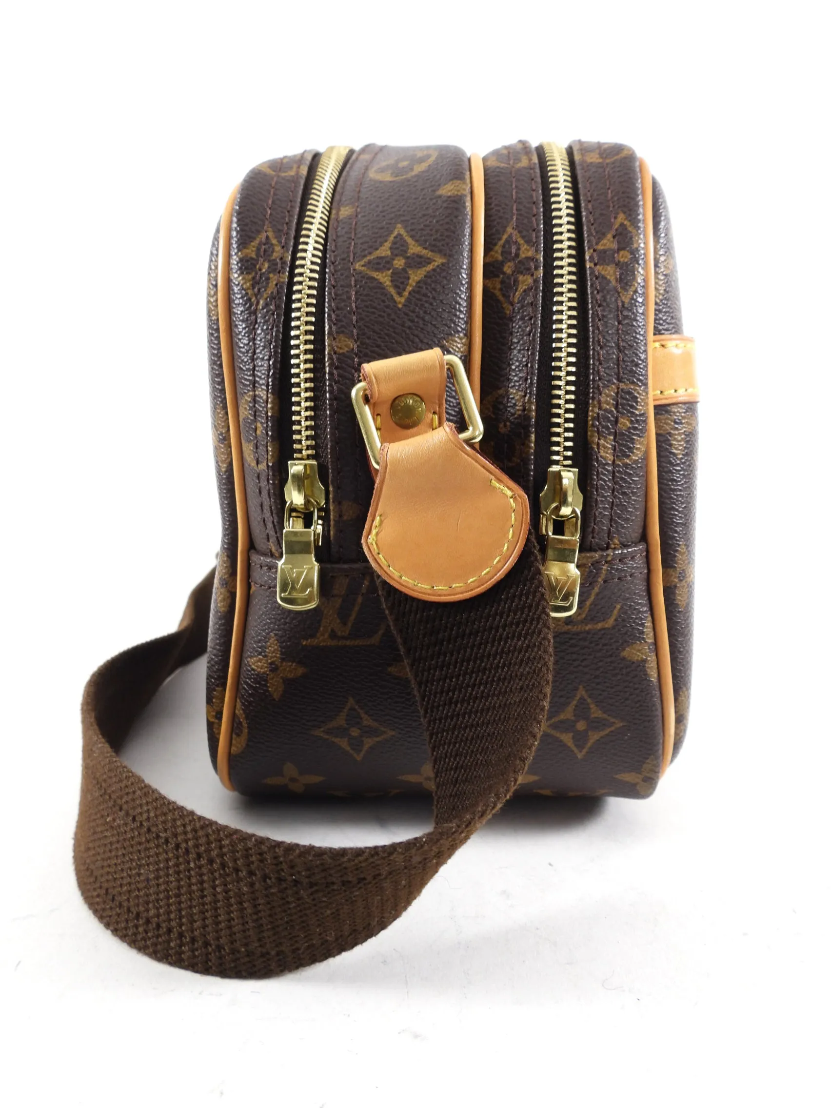 Louis Vuitton Vintage Monogram Reporter GM Messenger Bag