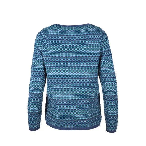 Mansted Blue Boldo Knit