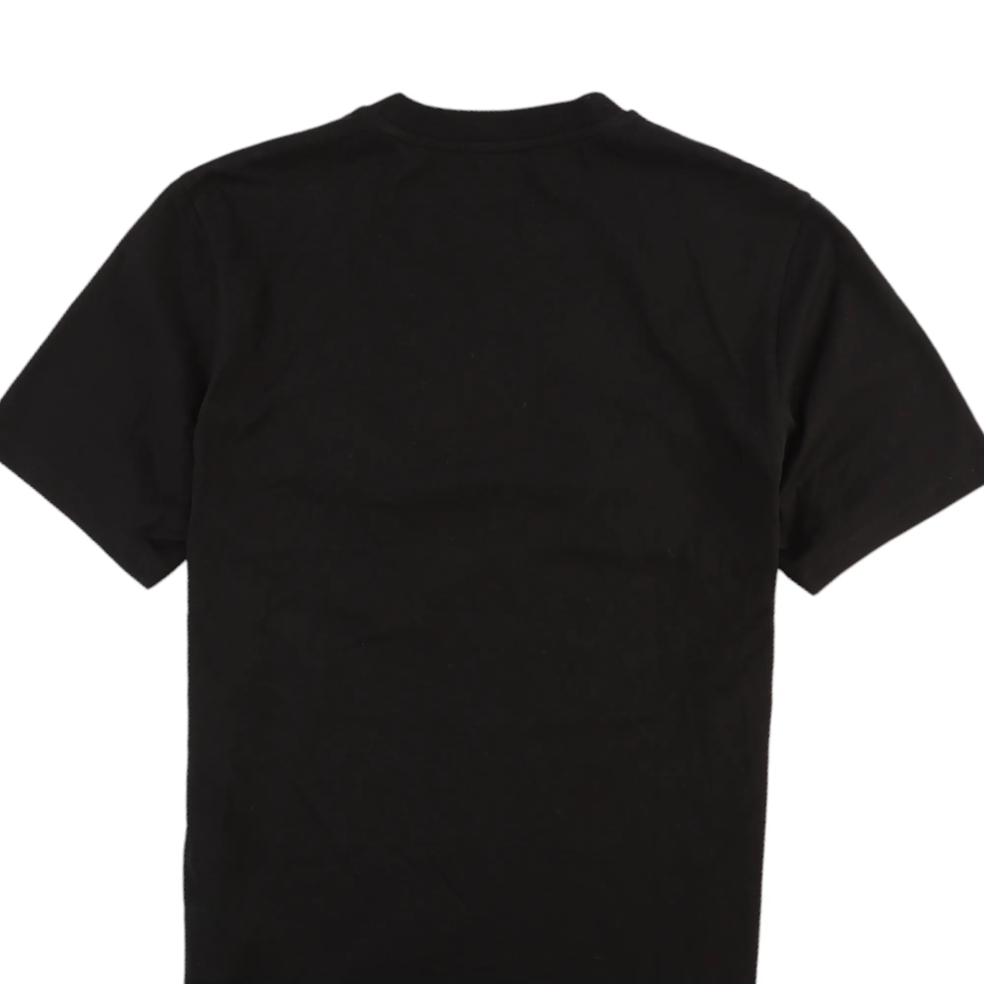 Men's Embroidered Logo T-Shirt Black Size XS