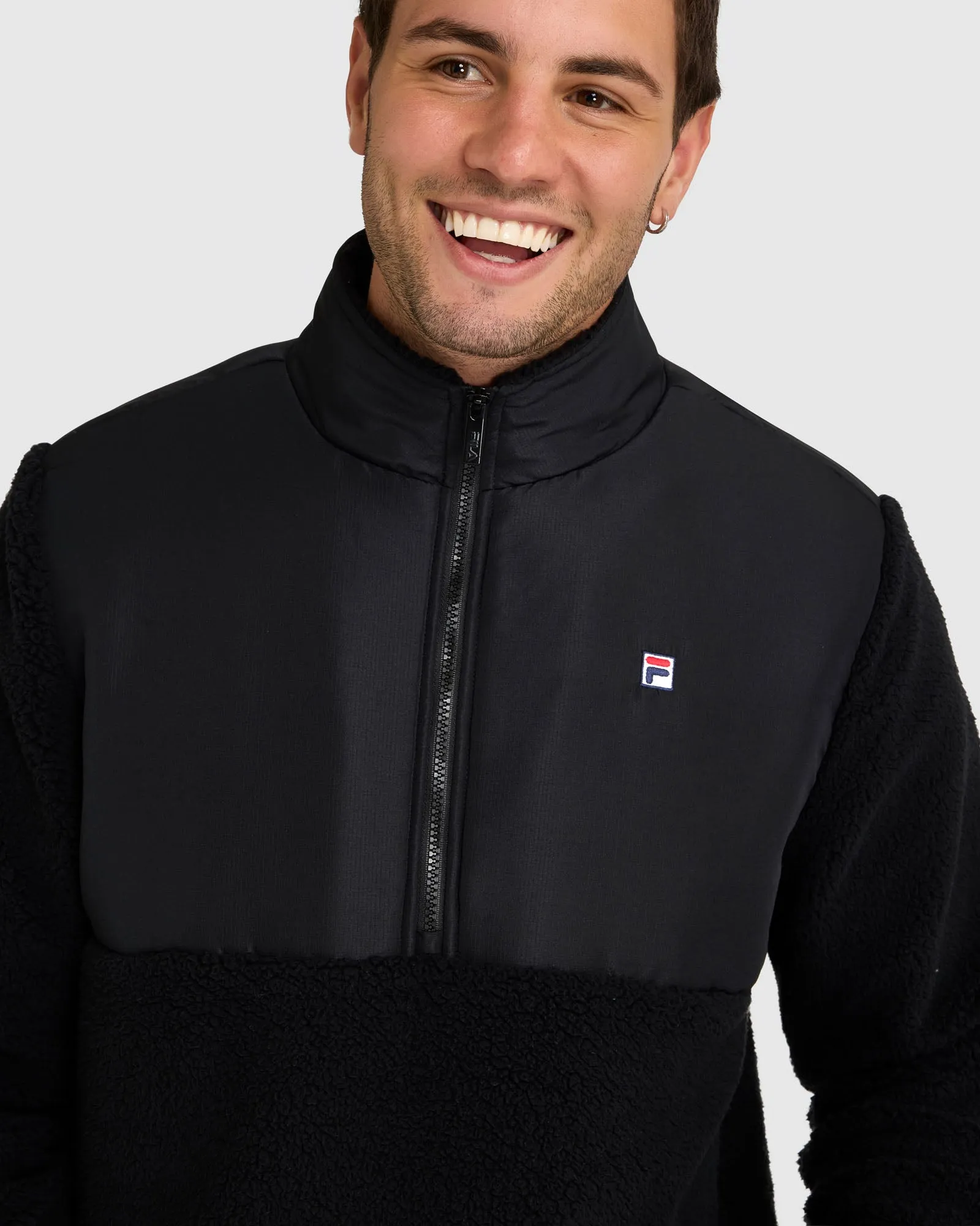 Men's Joshua Teddy Qtr Zip