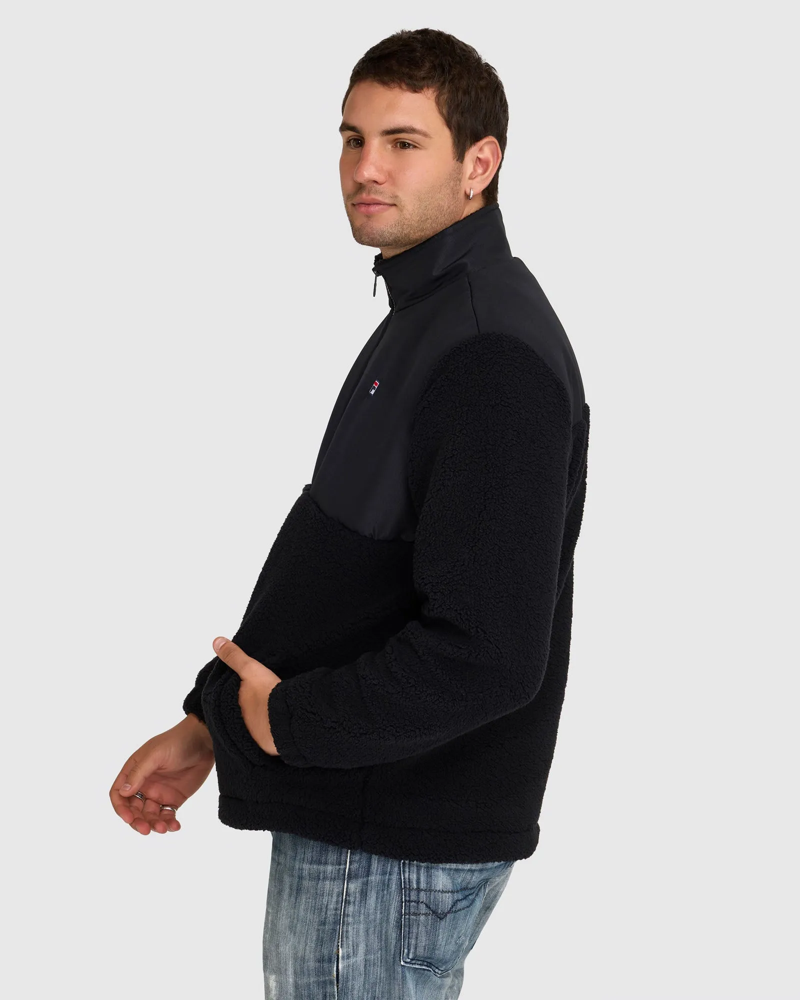 Men's Joshua Teddy Qtr Zip