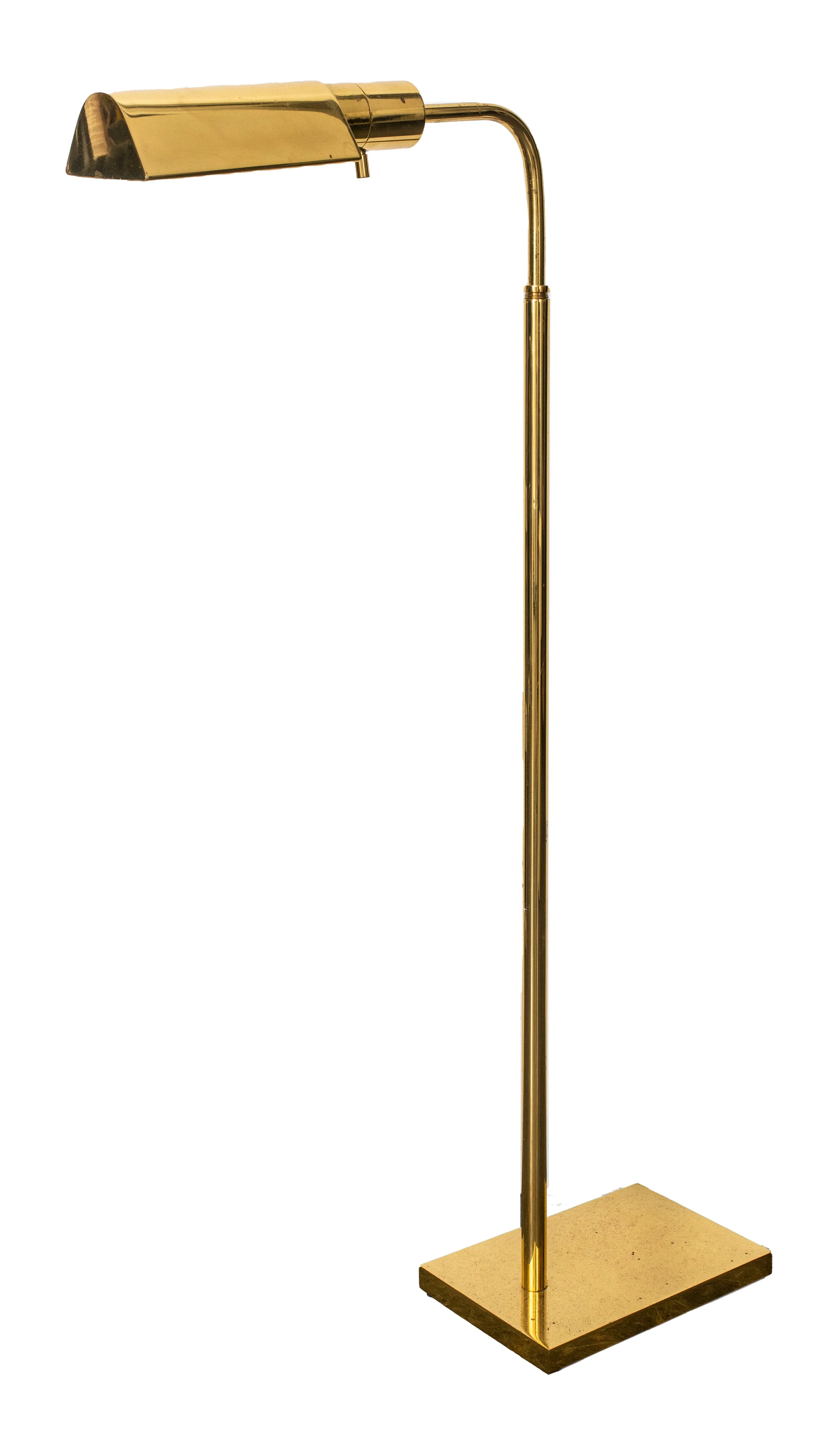 Modern Adjustable Brass Floor Lamp