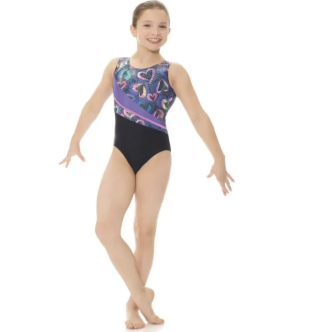 Mondor Wild Heart Printed Leotard