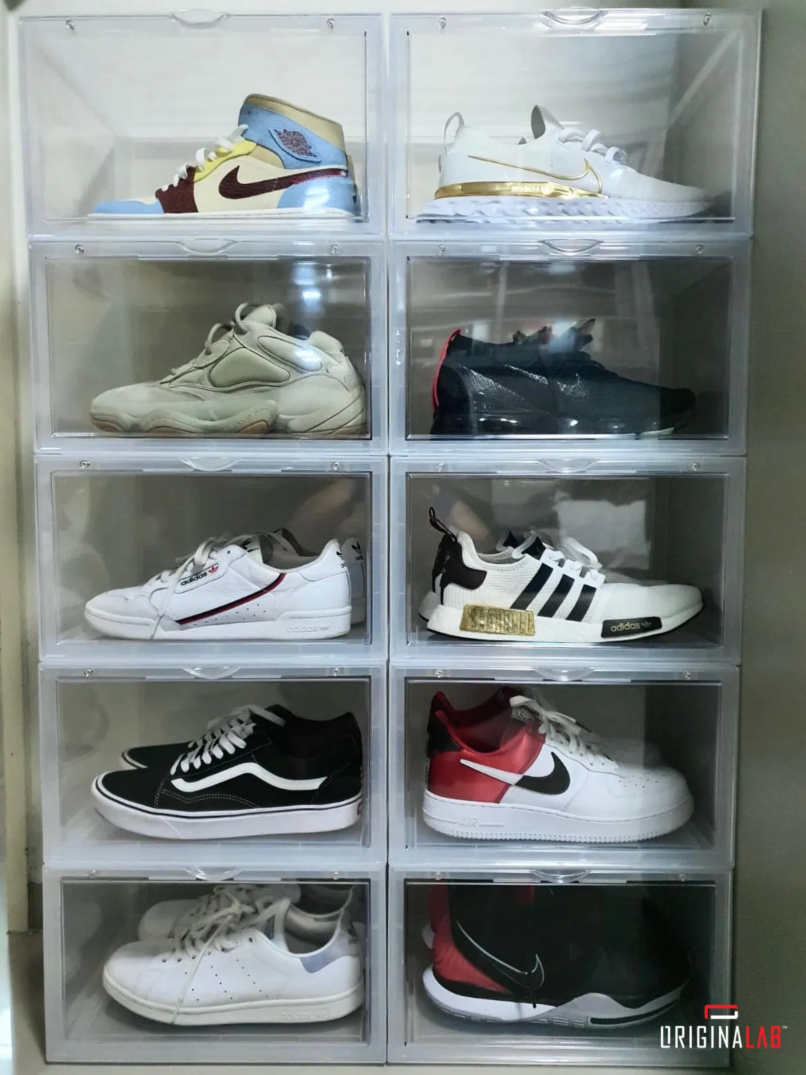 ORIGINALAB Premium Side Display Shoe Box Clear