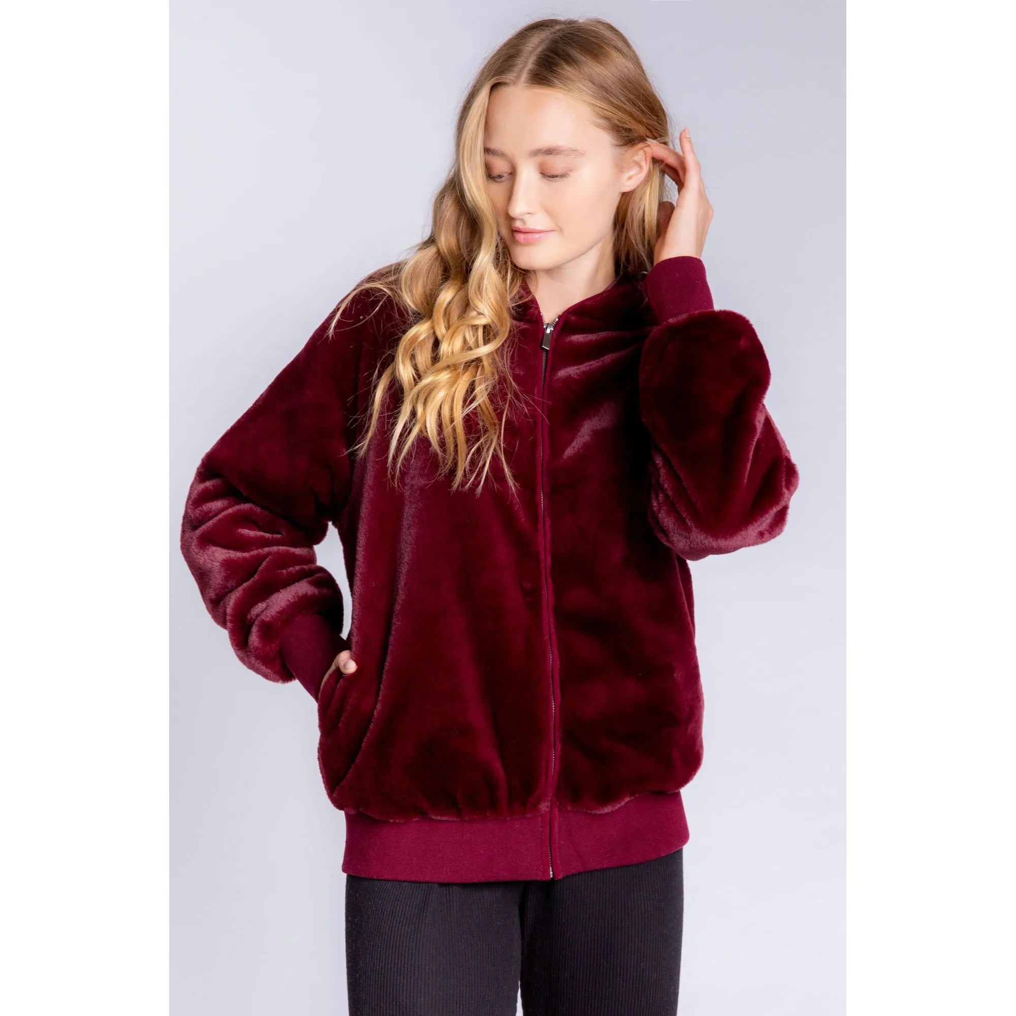 PJ Salvage Women's City Walk Jacket - PORT