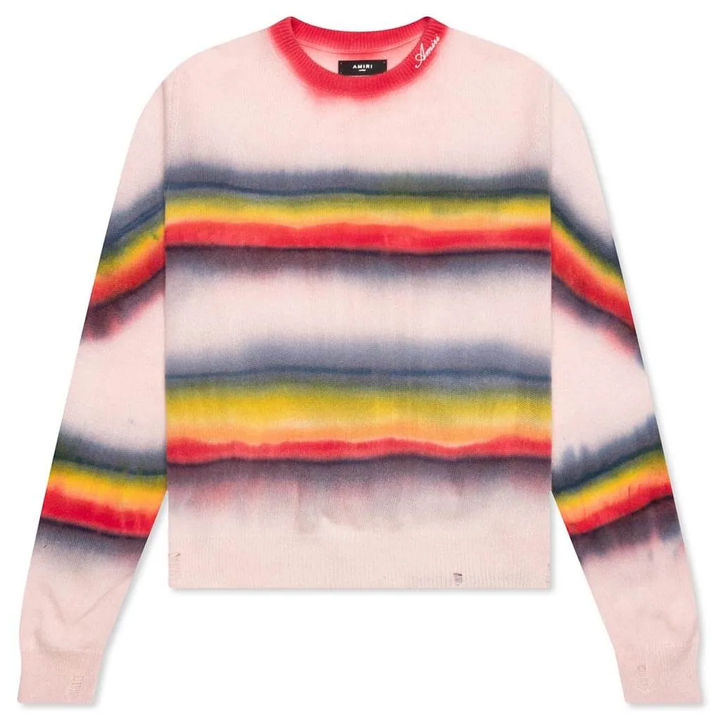 Rainbow Tie Dye Crew - Multi