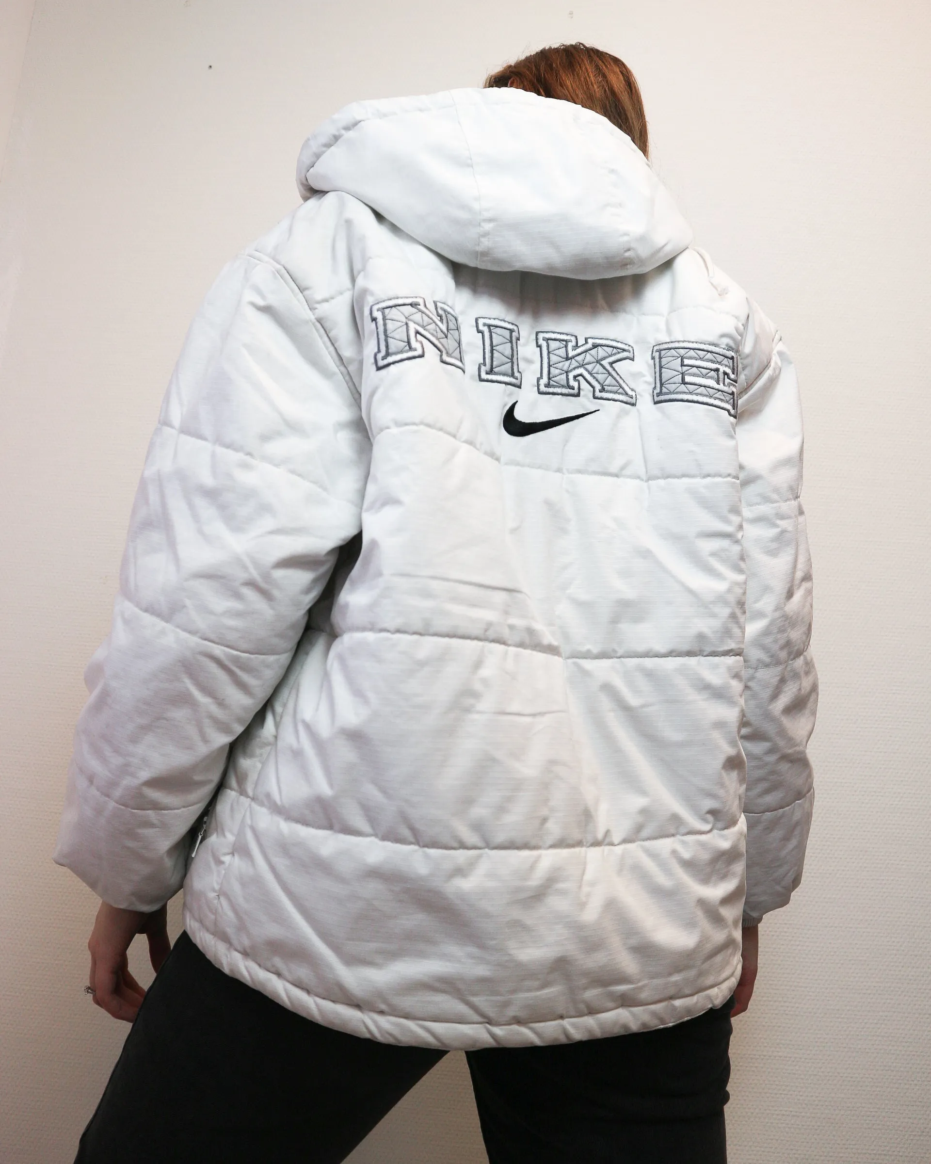 RARE Nike Spellout Puffer M