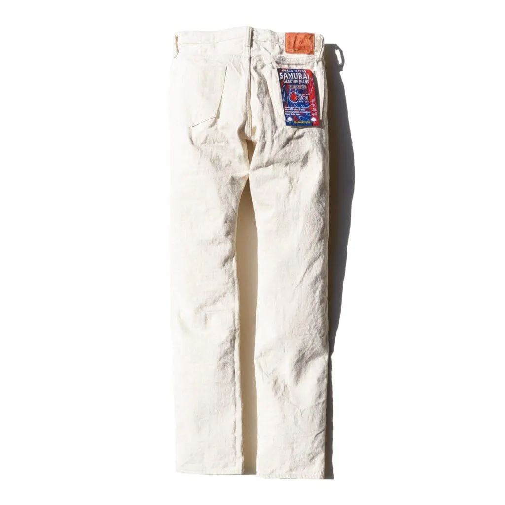 SAMURAI JEANS - S710SC-KI SAMURAI COTTON KINARI JEANS - ECRU