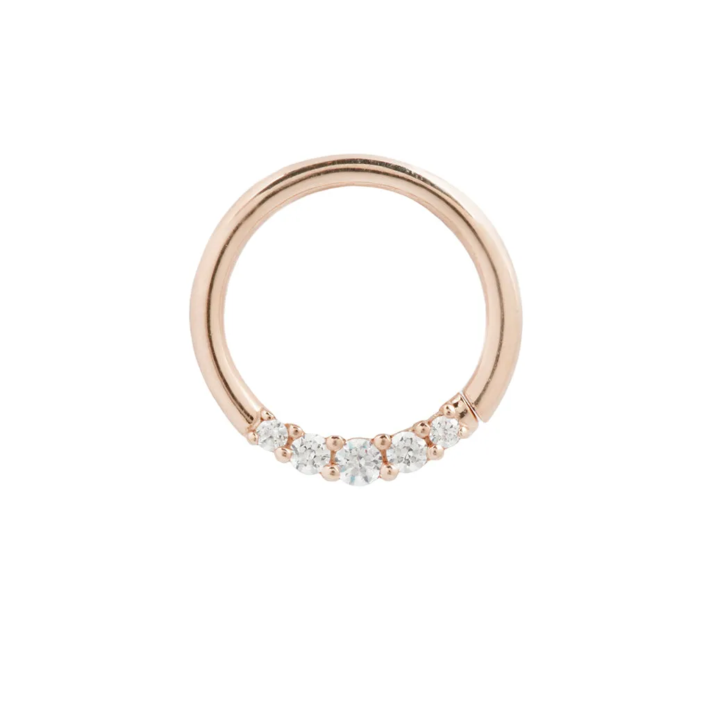 Sophia CZ Seamless Ring