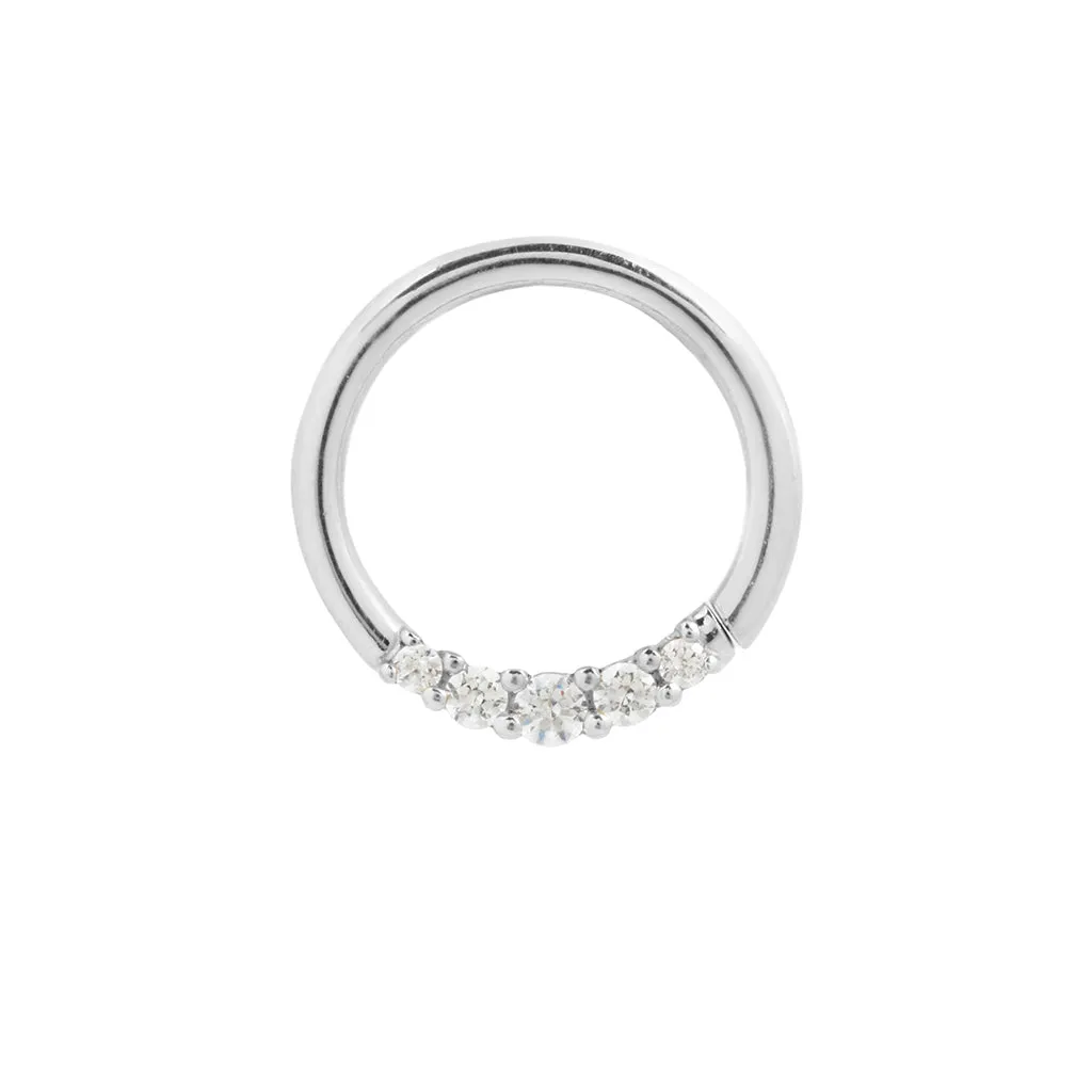 Sophia CZ Seamless Ring