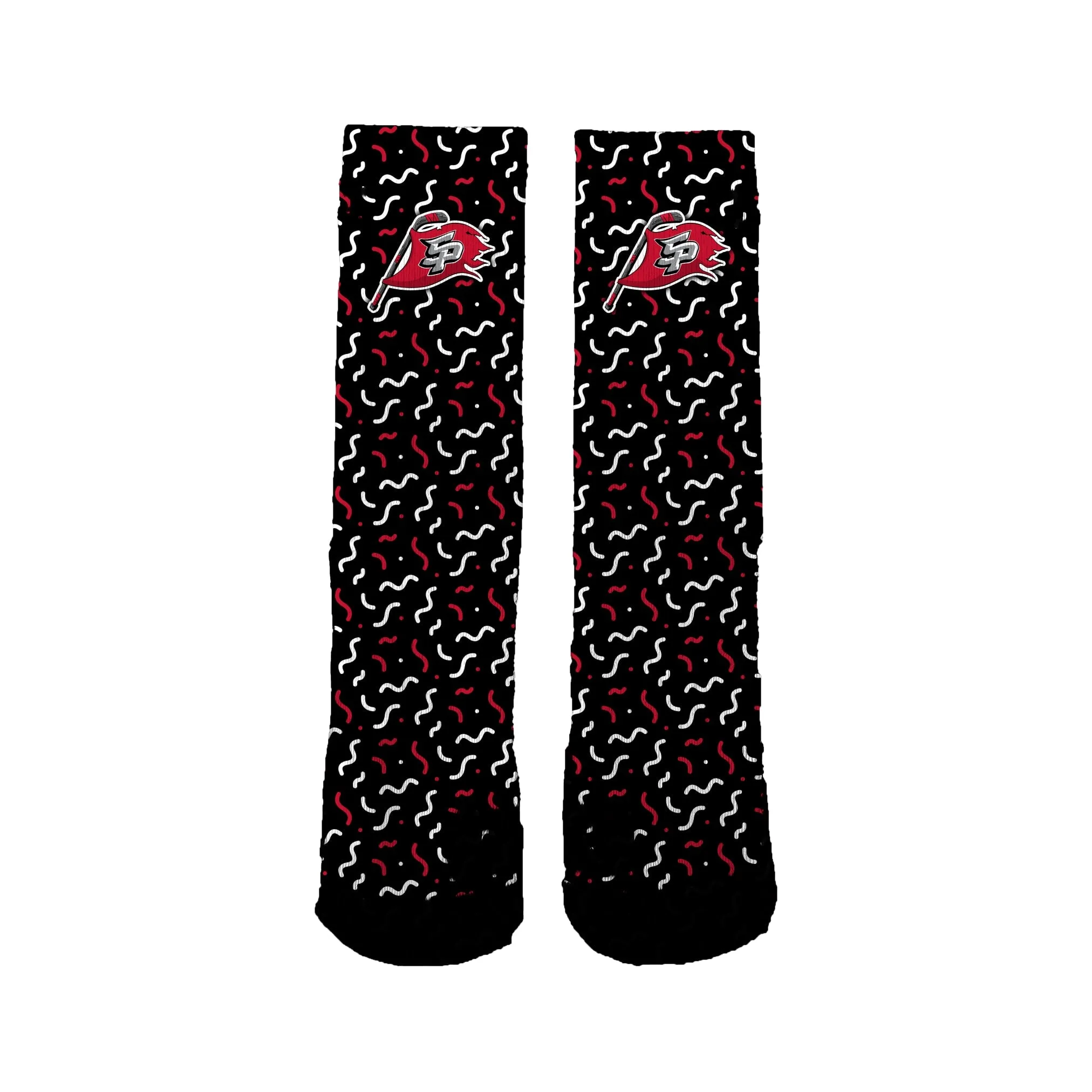 South Pittsburgh Rebellion Squiggles Socks