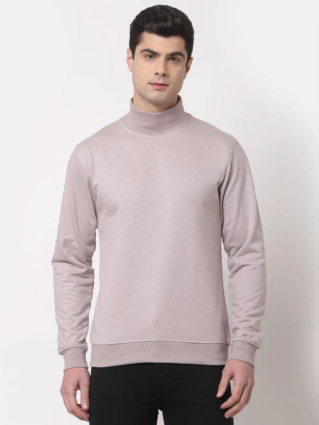 Style Quotient Men Purple Sweatshirt