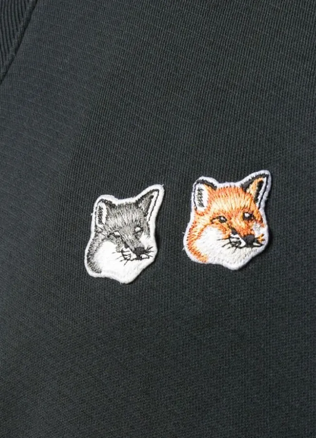 Sweatshirt Double Fox Head Patch FM00358KM0002