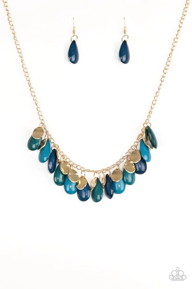 Tropical Storm Blue-Necklace