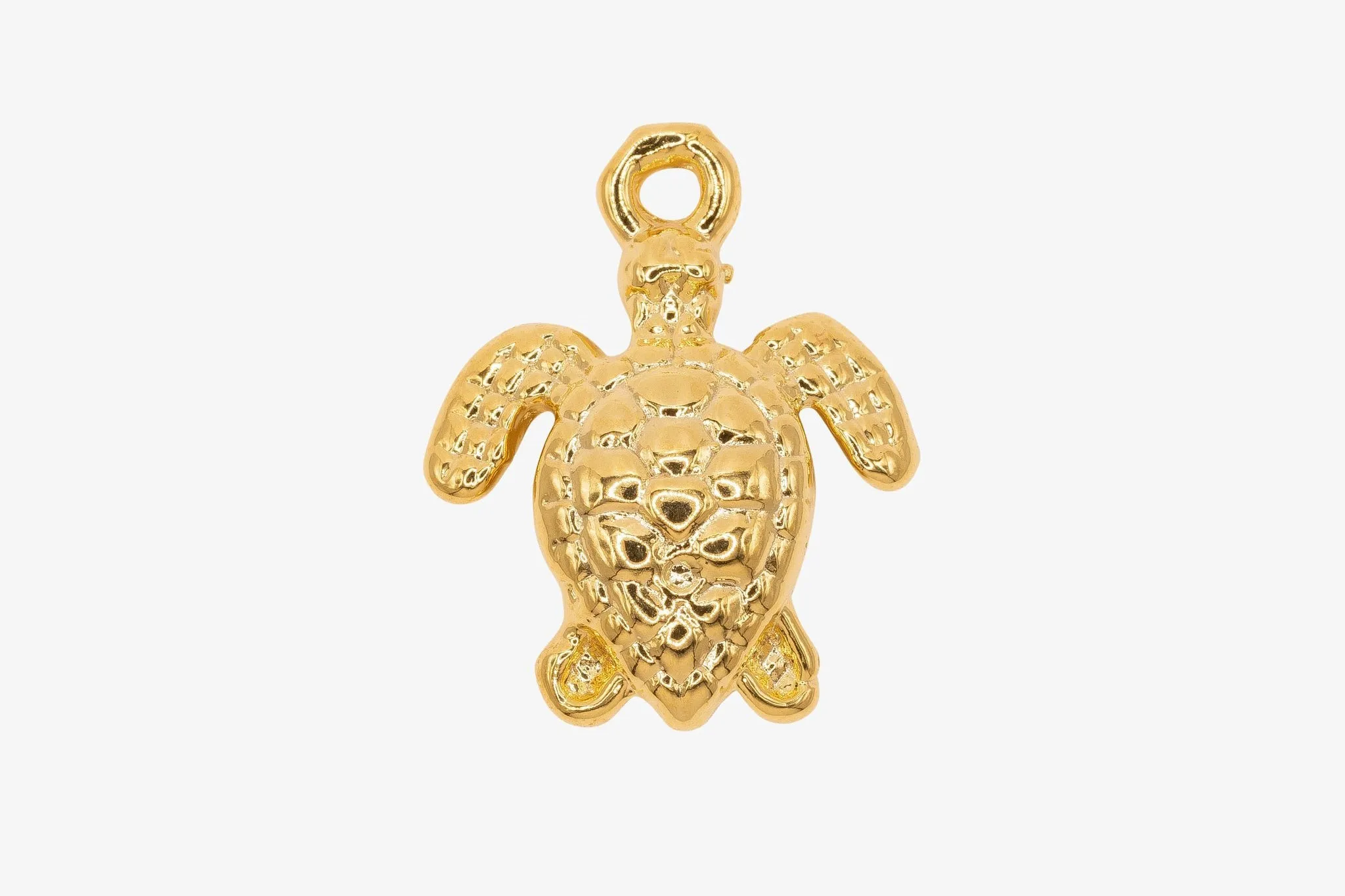 Turtle Charm Wholesale 14K Gold, Solid 14K Gold, 287G