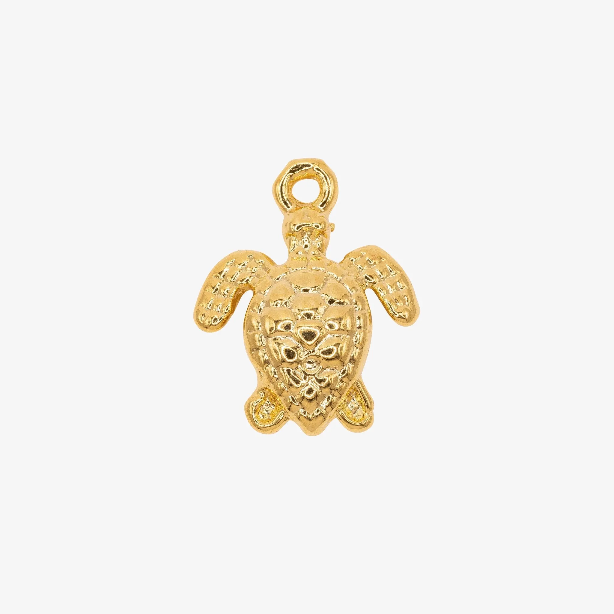 Turtle Charm Wholesale 14K Gold, Solid 14K Gold, 287G