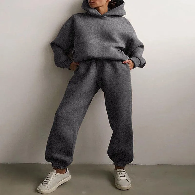 Two-Piece Hoodie Tracksuit