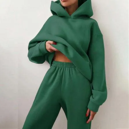 Two-Piece Hoodie Tracksuit