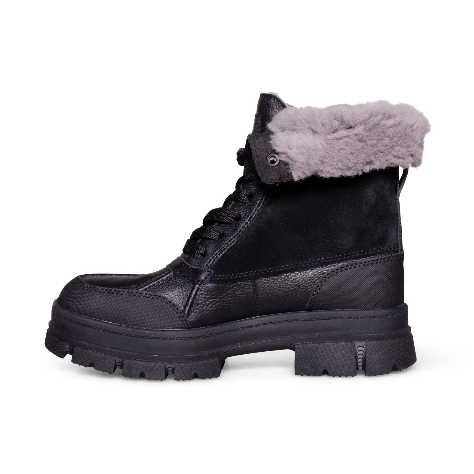 UGG Ashton Addie Black Boots - Women's